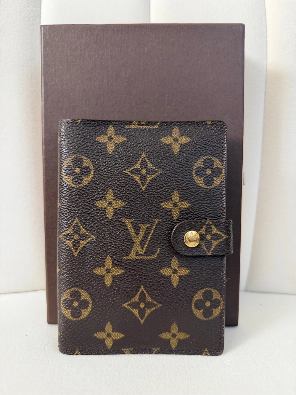 Louis Vuitton Monogram PM Agenda Cover Planner Organizer Notebook Holder